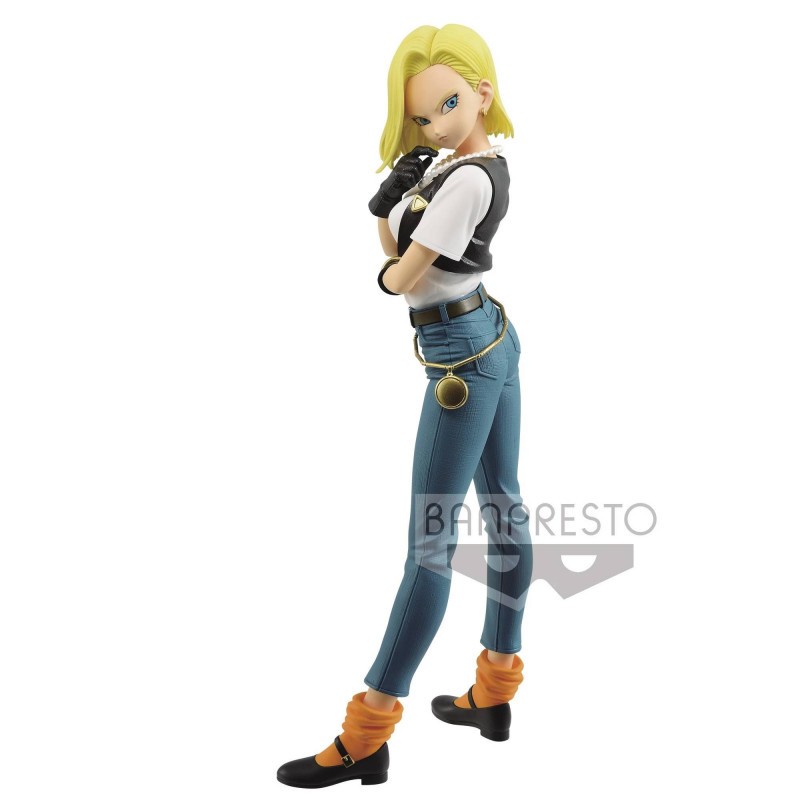 Figurine C-18 (Android 18) Glitter & Glamours Vol.3