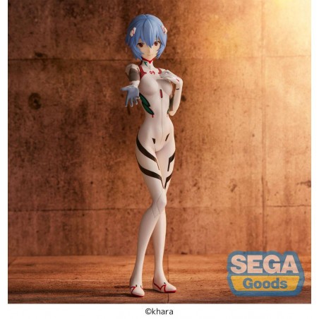 Figurine EVANGELION 3.0+1.0 - Rei Ayanami MOMENTARY WHITE SPM 19CM  - Sega Figurine  - SEGA50854 