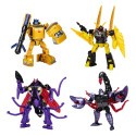 Transformers Generations Legacy Buzzworthy Bumblebee pack 4 figurines Creatures Collide Transformers Generations Legacy Buzzworthy Bumblebee pack 4 figurines Creatures Collide