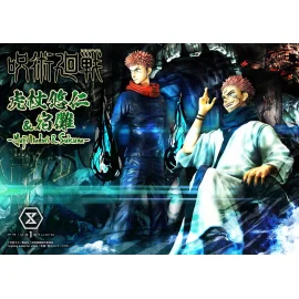 ENSEMBLE DE STATUES JUJUTSU KAISEN YUJI E SUKUNA