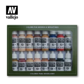 FACE E SKIN TONES (16) COLOR SET 70125