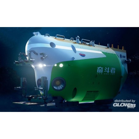 Maquette bateau Submersible habité chinois FDZ