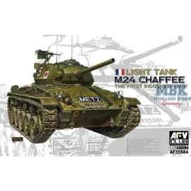 M24 Chaffee Char Léger Guerre d'Indochine Armée Française