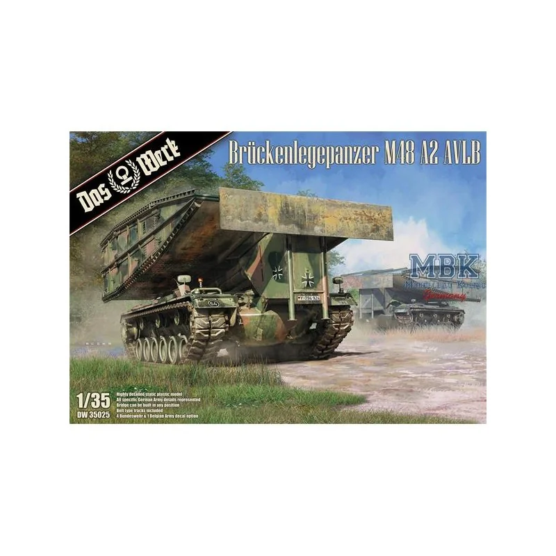 Brückenlegepanzer M48A2 AVLB