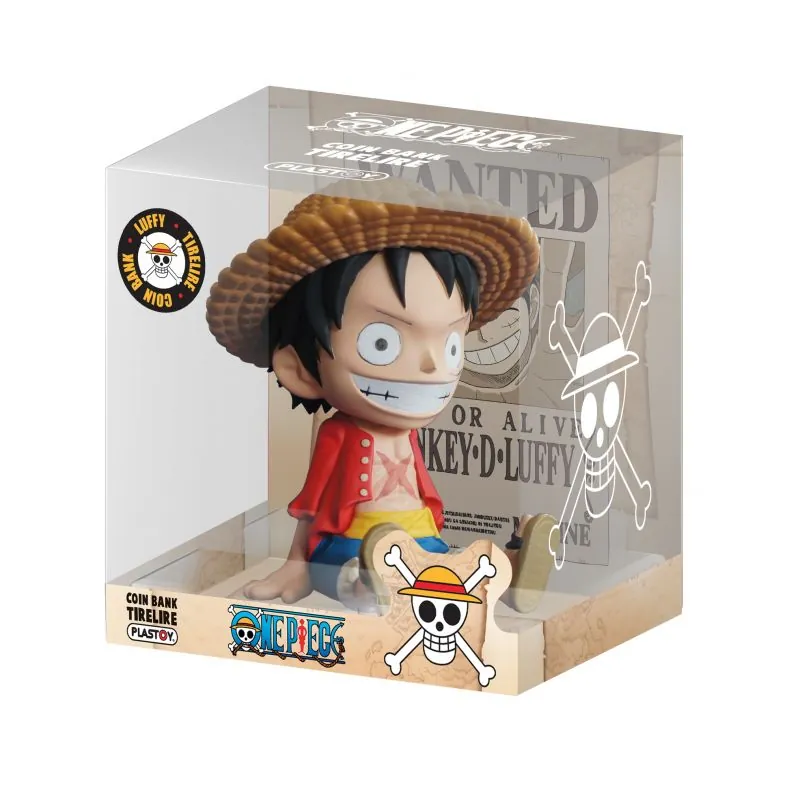 One Piece tirelire PVC Luffy 18 cm One Piece tirelire PVC Luffy 18 cm