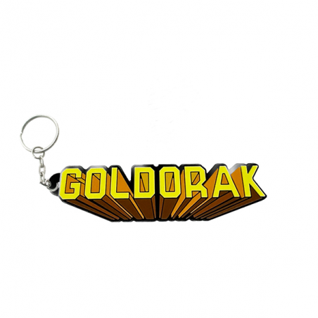 Goldorak Porte Clé Gomme Logo 8cm