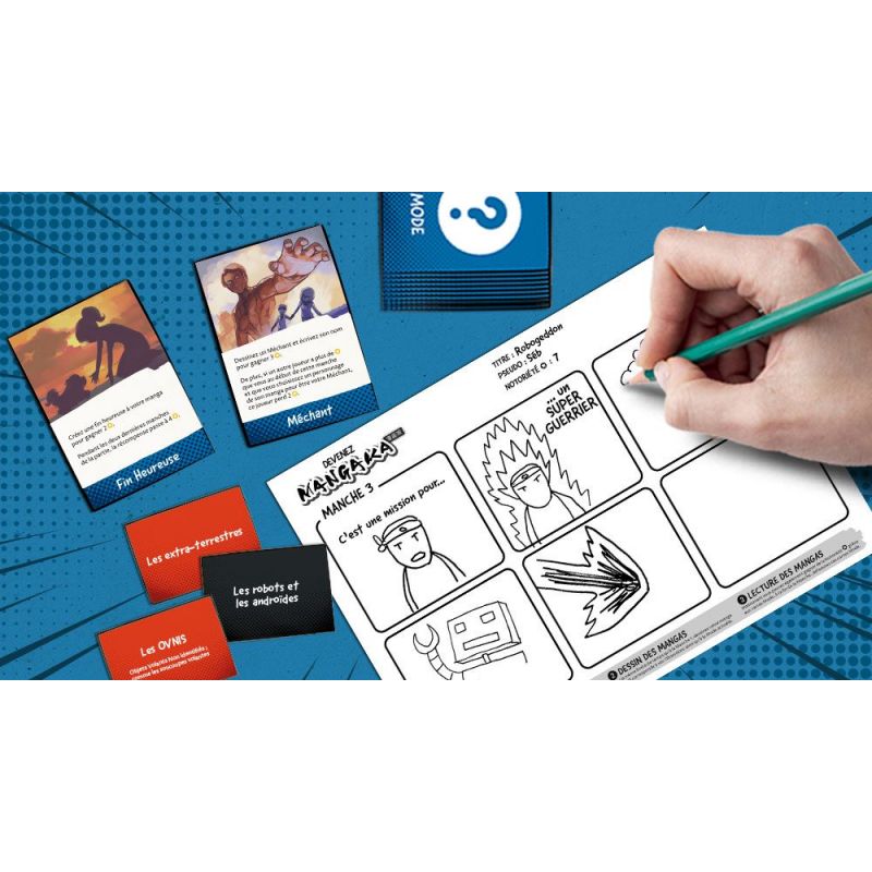 DEVENEZ MANGAKA - Le premier jeu de création de mangas !