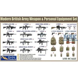 Arme et équipement personnel de l'armée britannique moderne