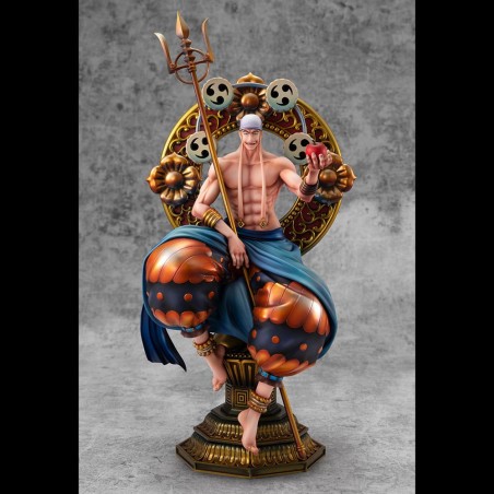 Figurine One Piece P.O.P. Neo Maximum The only God of Skypiea Enel 34 cm