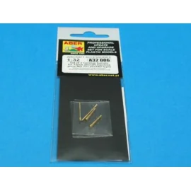 Set of 2 German barrels for 13mm aircraft machine guns MG.131 (middle type) It was installed in the Messerschmitt Bf-109, Me 410