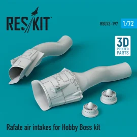 Dassault Rafale air intakes (designed to be used with Hobby Boss kits) (3D Printing)