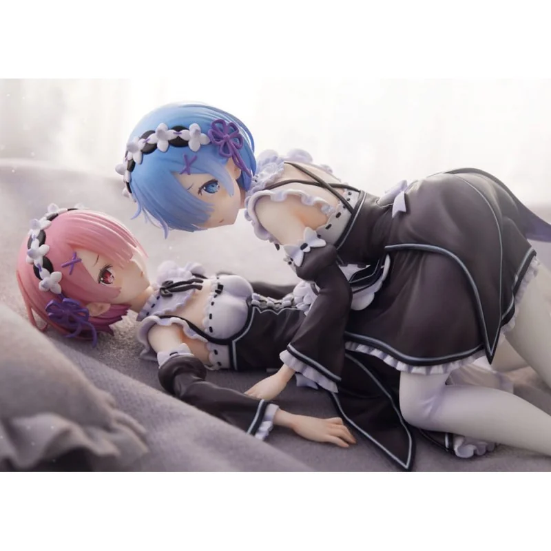 Re:Zero Starting Life in Another World 1/7 Ram & Rem 9 cm