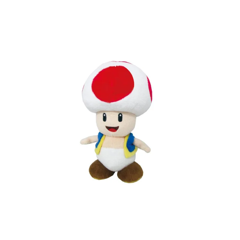 SUPER MARIO - Toad Rouge - Peluche 20cm SUPER MARIO - Toad Rouge - Peluche 20cm