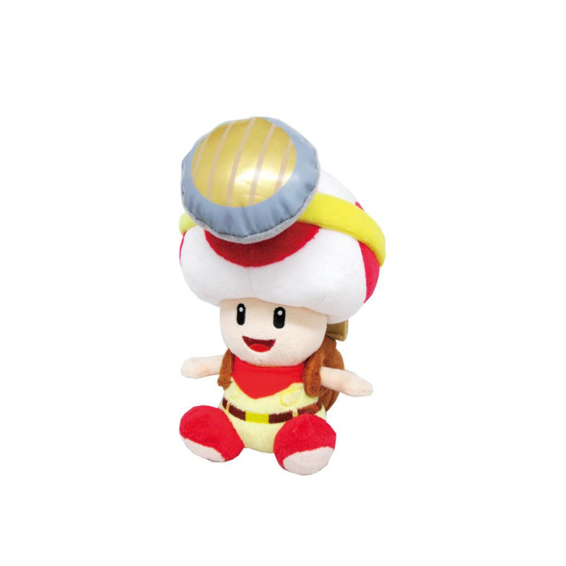 Together plus CAPTAIN TOAD - Capitaine Toad - Peluche 18cm