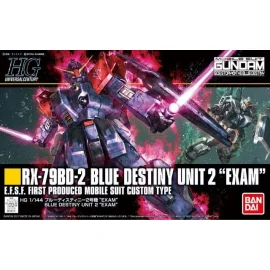 Gunpla GUNDAM - HG RX-79BD-2 Blue Destiny Unit 2 'EXAM' 1/144 - Model Kit