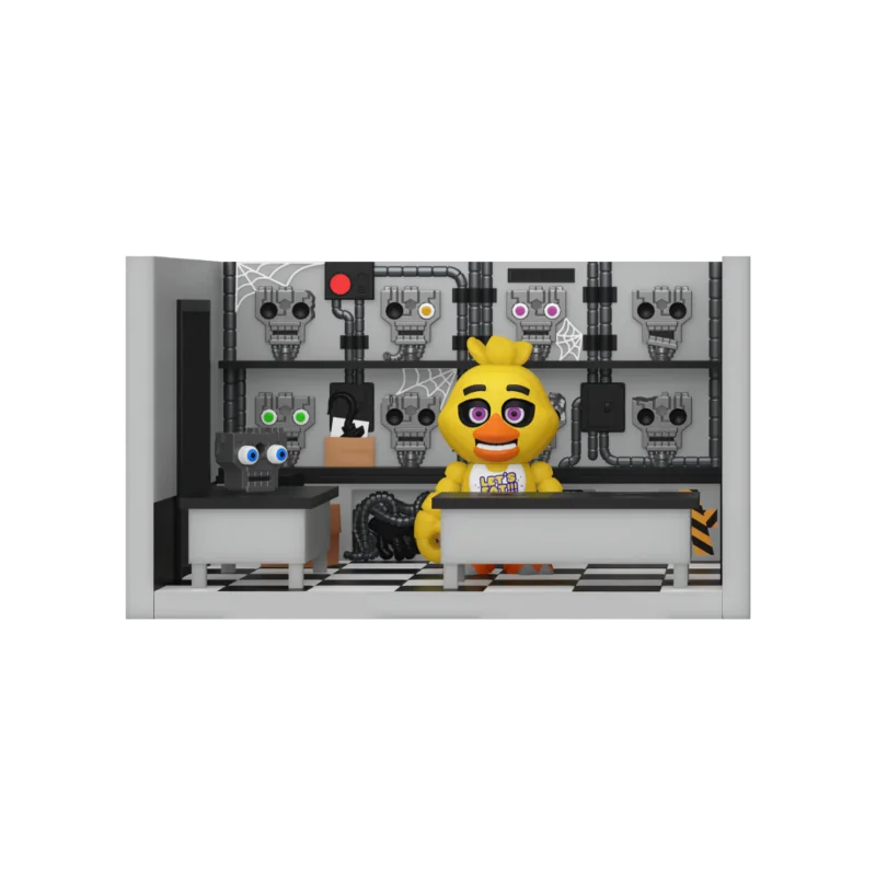 FNAF - Storage Room w/ Chica - Snap Playset Funko