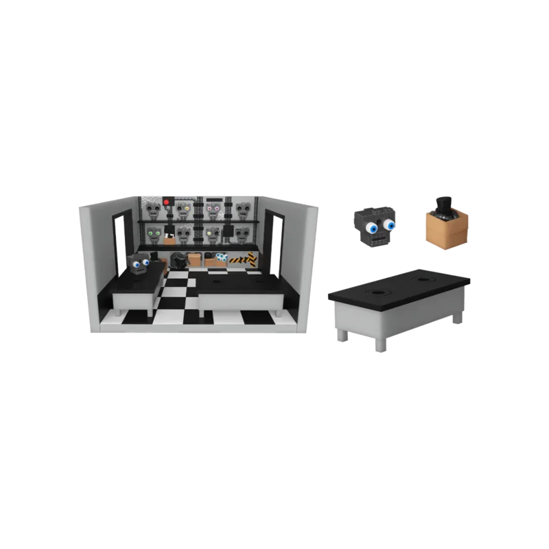FNAF - Storage Room w/ Chica - Snap Playset Funko