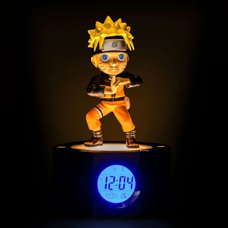 NARUTO SHIPPUDEN - FIGURINE LUMINEUSE/RADIO REVEIL - NARUTO