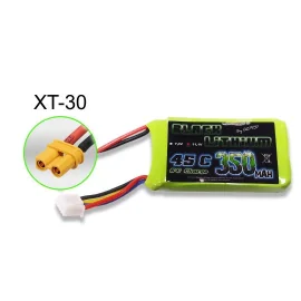 Accu LIPO pour appareil radiocommandé Accu LiPo Black Lithium 350mAh 45C 3S XT-30
