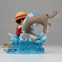 ONE PIECE - Luffy VS Local Sea Monster - WORLD COLLECTABLE FIGURE LOG STORIES ONE PIECE - Luffy VS Local Sea Monster - WORLD COLLECTABLE FIGURE LOG STORIES