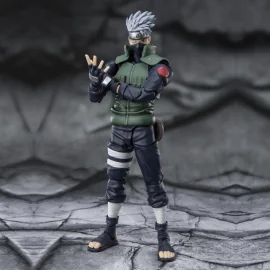 Naruto Shippuden SH Figuarts Hatake Kakashi Famed Sharingan Hero 15cm
