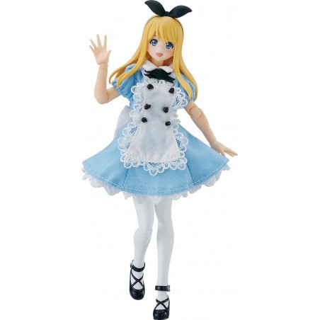 Figurine articulée Original Character Figure Figma Female Body (Alice) with Dress and Apron Outfit 13 cm