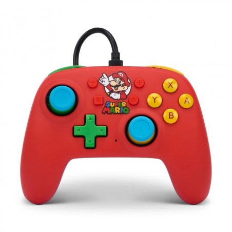  Nano Wired Controller Nintendo Switch - Mario Medley