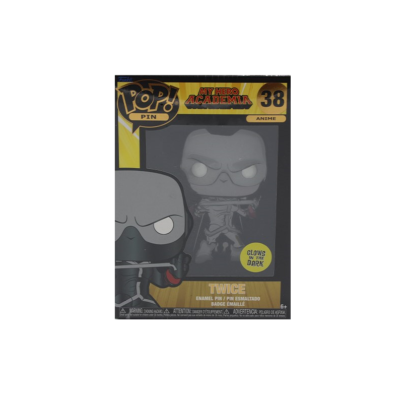 MY HERO ACADEMIA - Pop Large Enamel Pin N° 38 - Twice