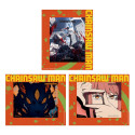 Chainsaw Man Set de 3 cartes encadrées effet 3D 17 x 13 cm