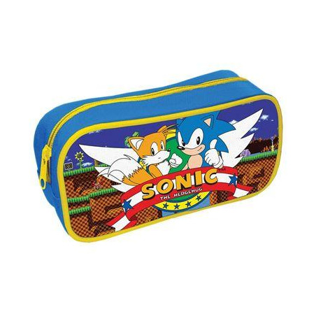  SONIC - Retro Green Hill Zone - Trousse à Crayons