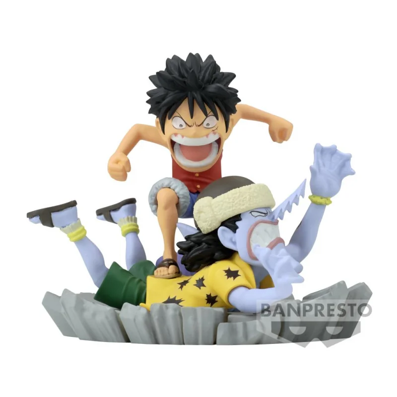 ONE PIECE - Luffy VS Arlong WCF-Log Stories 7cm