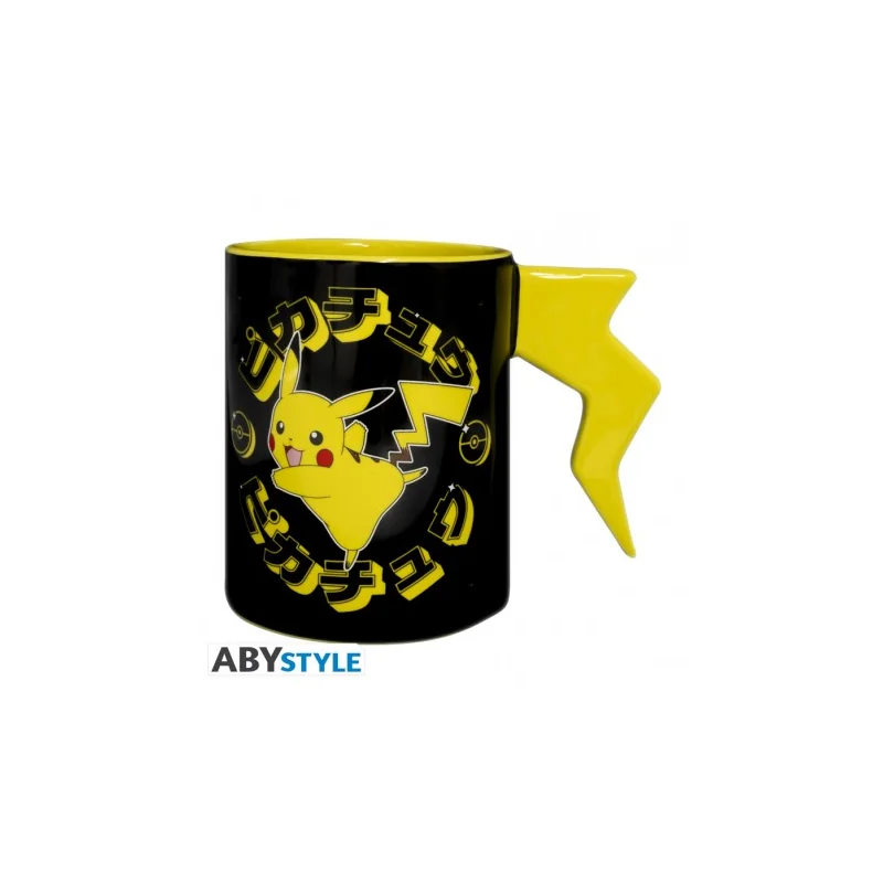 POKEMON - Mug 3D anse - Éclairs de Pikachu