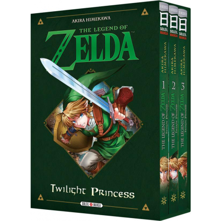 The legend of Zelda - Twilight Princess - coffret tomes 1 à 3