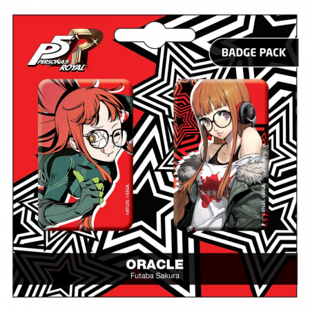  Persona 5 Royal pack 2 pin's Oracle / Futaba Sakura