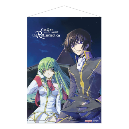 Poster  Code Geass Lelouch of the Re:surrection wallscroll Lelouch and C.C. 50 x 70 cm