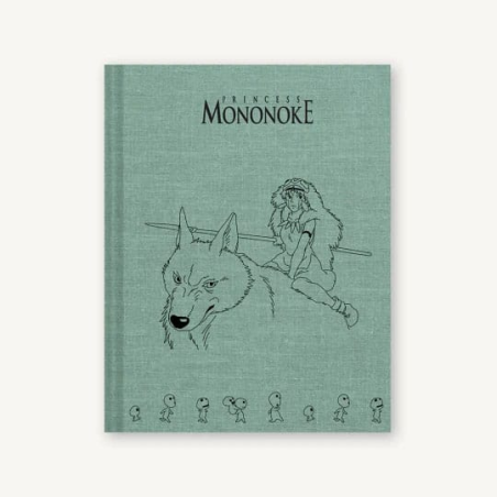 Princesse Mononoké Carnet de croquis San  - Chronicle Books Papeterie  - CHRO-22447 