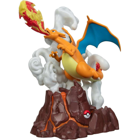 Figurine Pokemon Charizard Delxue Statue Collector With Led  - rei toys Figurine  - 98839 