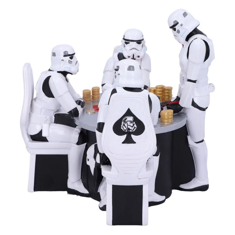 Star Wars diorama Stormtrooper Poker Face 18 cm