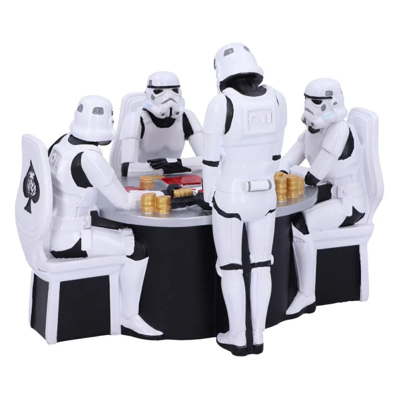 Star Wars diorama Stormtrooper Poker Face 18 cm