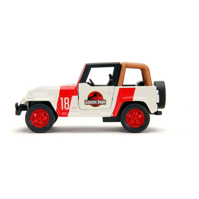 Jurassic World : Jeep Wrangler Véhicule à l'échelle 1:32