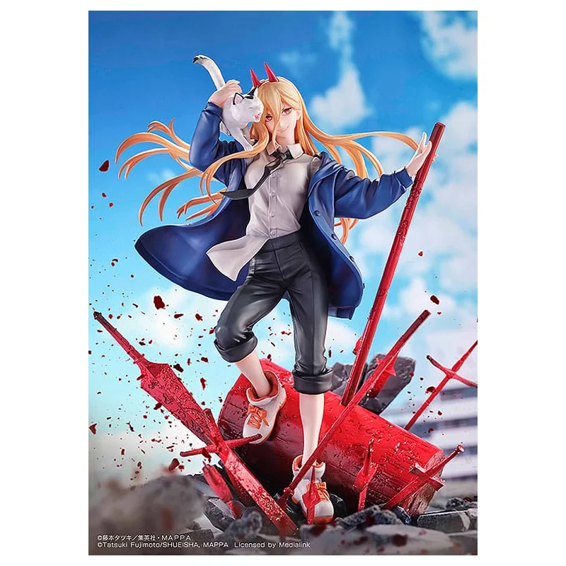 CHAINSAW MAN - Power & Meowy - 28cm by Sega