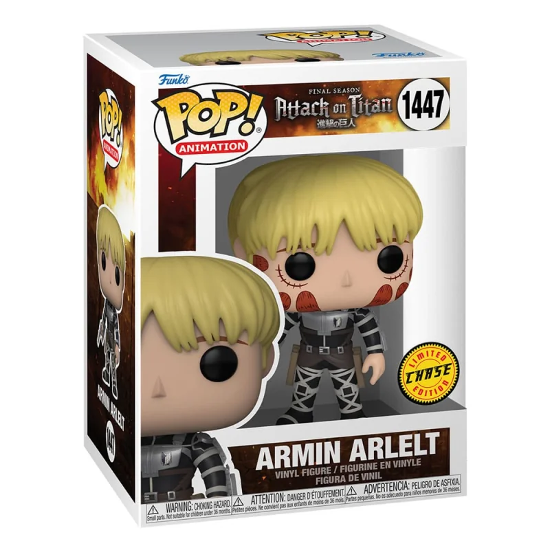 Attack on Titan Season 5 -POP Animation N°1447 -Armin Arlert avec Chase