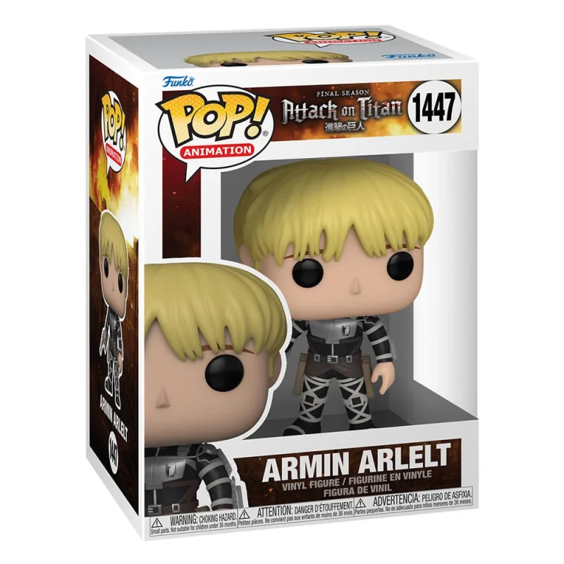 Attack on Titan Season 5 -POP Animation N°1447 -Armin Arlert avec Chase