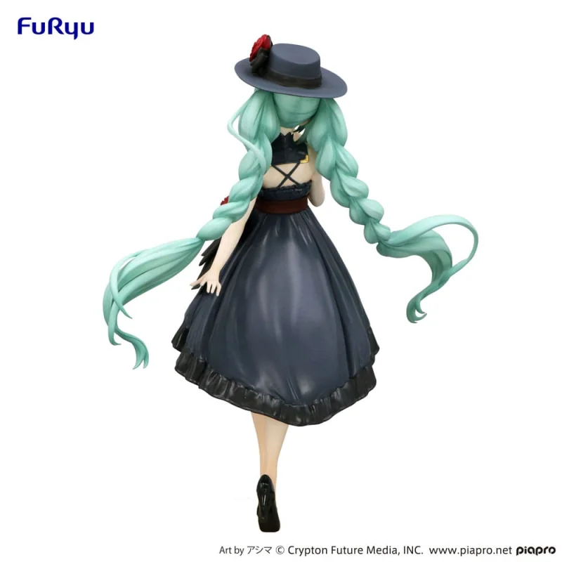 Hatsune Miku statuette Trio-Try-iT Outing Dress 19 cm