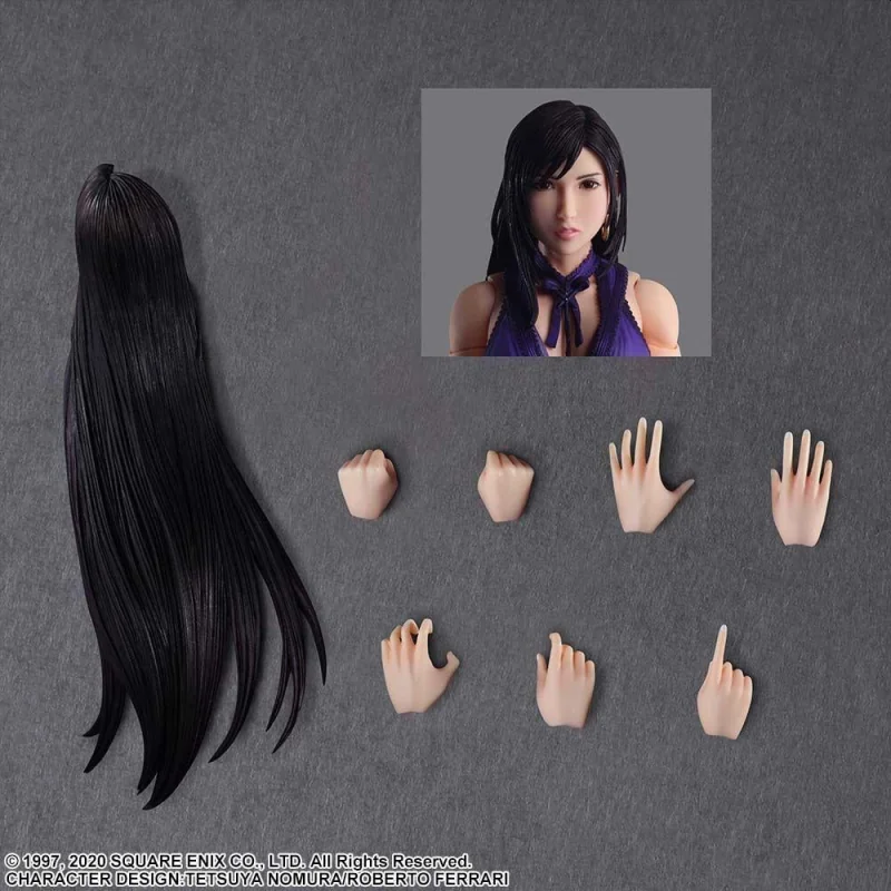 Final Fantasy VII Remake Play Arts Kai figurine Tifa Lockhart Dress Ver. 25 cm