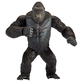 Godzilla x Kong : The New Empire - Battle Roar Kong avec des sons électriques, figurine d'action de 7 pouces