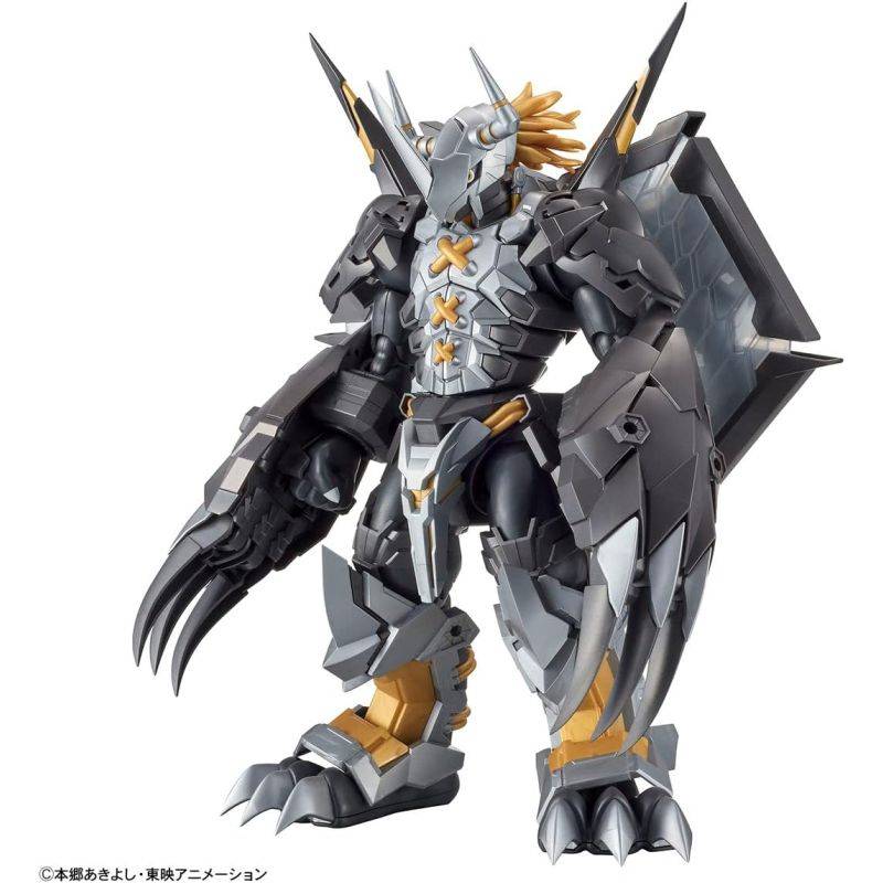 Digimon: Kit de modèle Blackwargreymon amplifié standard Figure-Rise