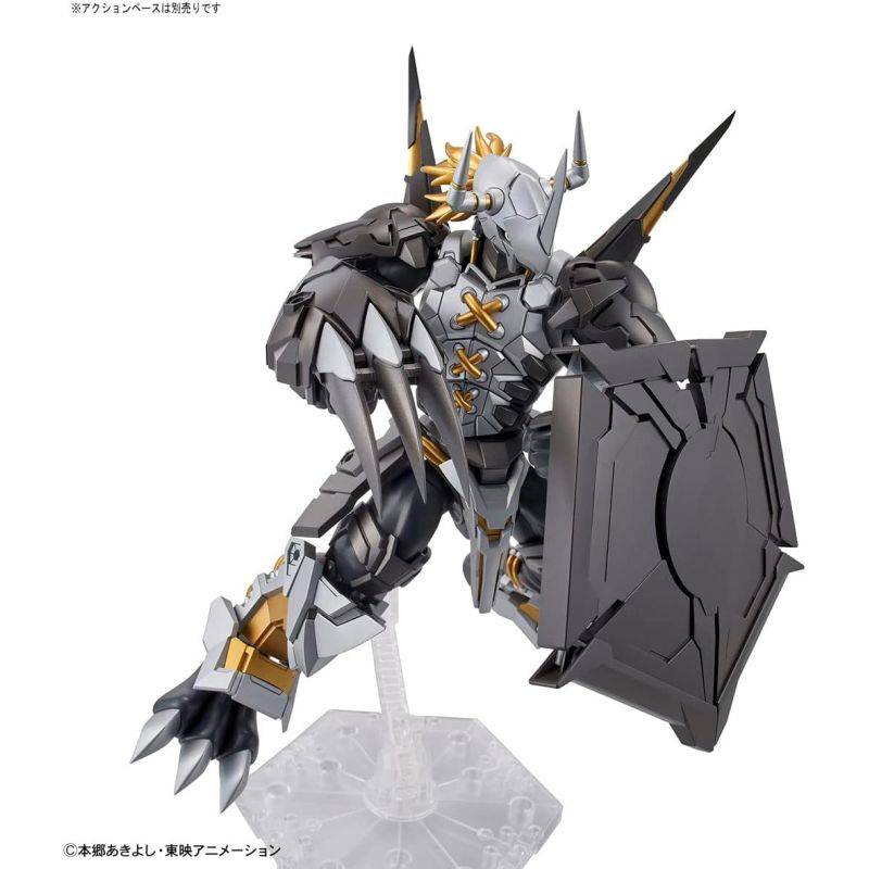 Digimon: Kit de modèle Blackwargreymon amplifié standard Figure-Rise