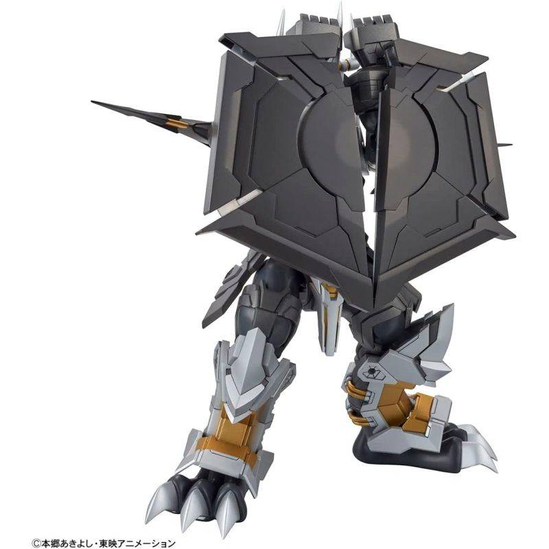 Digimon: Kit de modèle Blackwargreymon amplifié standard Figure-Rise