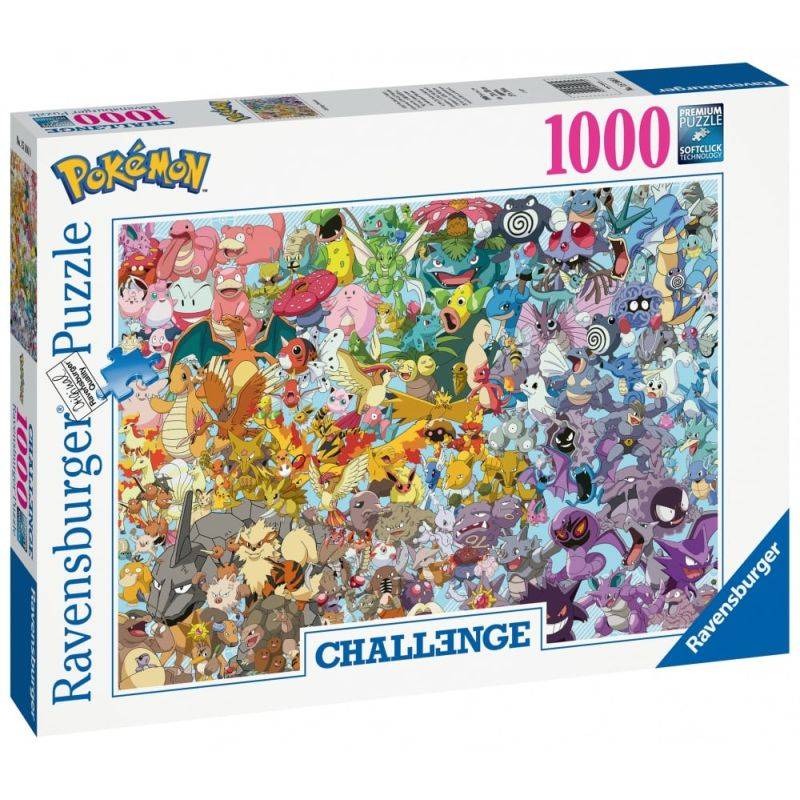 Puzzle 1000 p - Pokémon